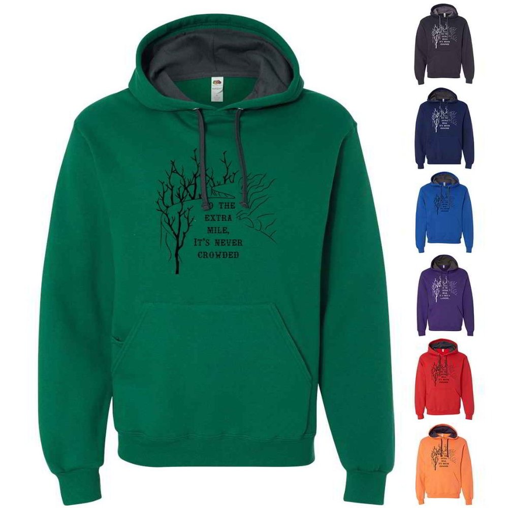 Extra Mile Graphic Softspun Pullover Hoodies